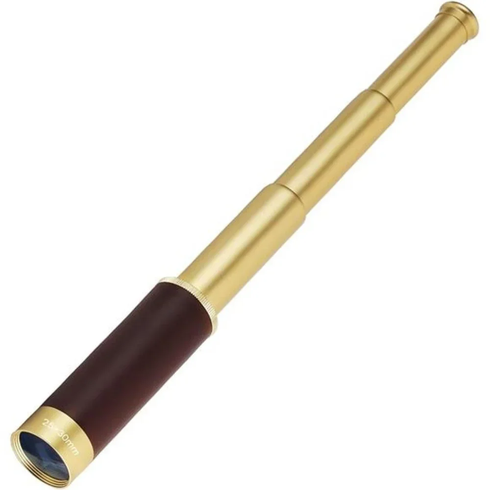 Mini Telescope Brass Spyglass Pirate Monocular